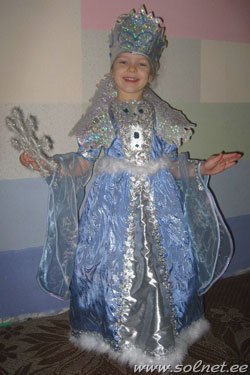 Воротник снежной королевы своими руками: три способа украсить карнавальный костюм