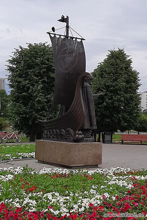 Памятник Петру и Февронии, город Екатеринбург