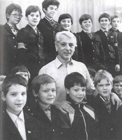 Виктор Попов в хоровом училище