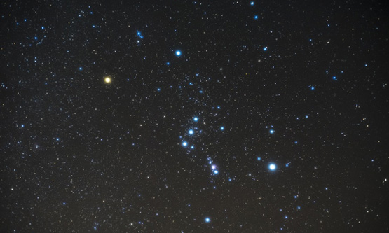 Созвездие Орион. Звездное небо. Стихи о космосе
