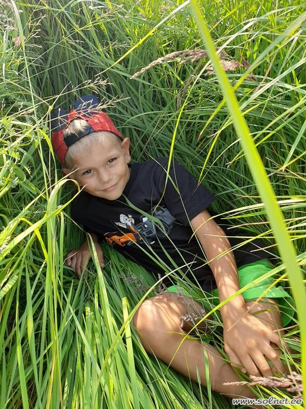 Я лежу себе в траве, сто фантазий в голове!