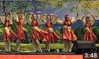 Андижанская полька. Узбекский народный танец