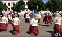Эстонский народный танец