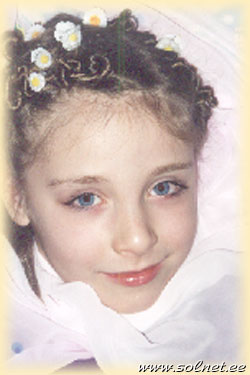 Алена Белая - МИСС СОЛНЫШКО январь 2004