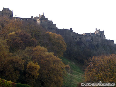 Прогулки по Эдинбургу. Эдинбургский замок