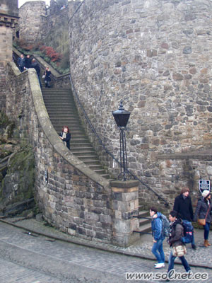 Прогулки по Эдинбургу. Эдинбургский замок