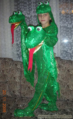 Детский костюм Дракон Змей Горыныч