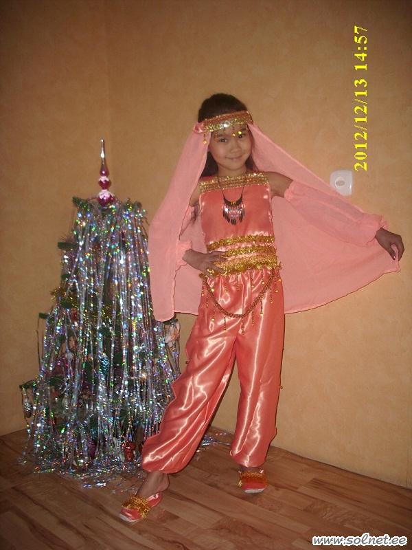 Восточная Красавица - костюм карнавальный, рост 110