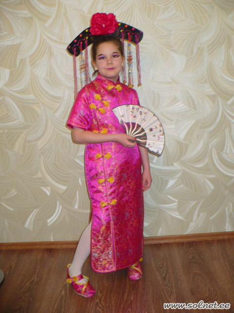 карнавальный костюм китаянка, японка