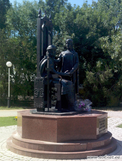 Памятник Петру и Февронии, город Ейск