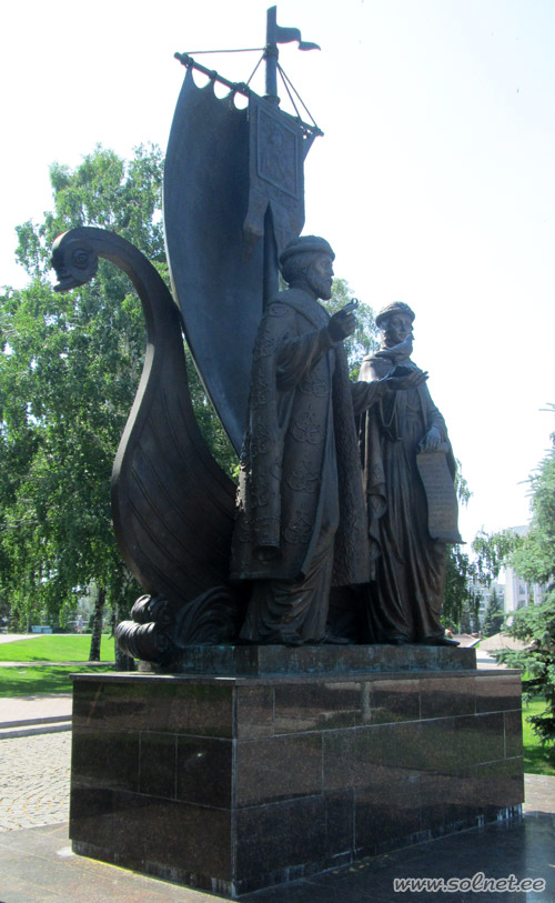 Памятник Петру и Февронии, город Самара