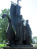 Памятник Петру и Февронии. Самара