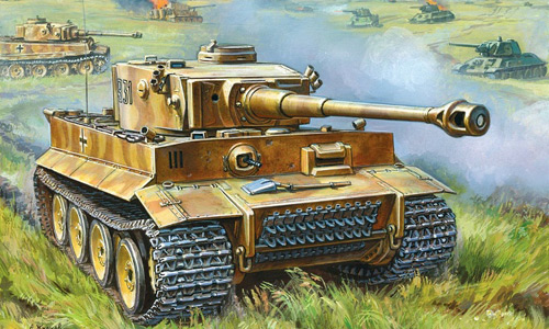 Военная техника. Тигр танк, автомобиль. Приложение к новогоднему сценарию Усатый-полосатый, или Встречаем год тигра