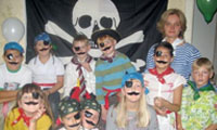Школа пиратов. Сценарий дня рождения девять лет