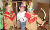 Праздник индейцев. Сценарий дня рождения девять лет