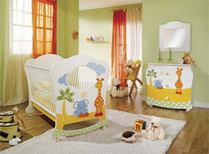 цвет детской комнаты