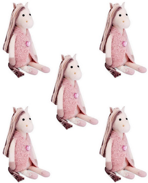 Мягкие игрушки Лошадка Зефирка