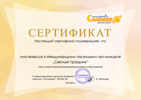 Сертификат участника пасхального арт-конкурса Светлый праздник