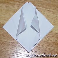 Оригами. Тюльпан из бумаги