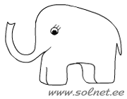 Рисуем слоника. Шаг 4