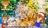 Год тигра: поделки, раскраски, календари с символом года